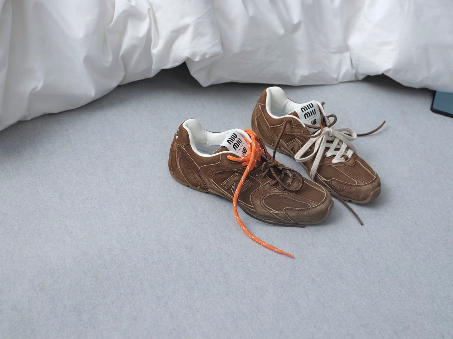 Miu Miu x New Balance sneakers